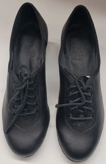 1.25" Holly -- Women"s Practice Ballroom Oxford -- Black Narrow Fit Fresh Drop