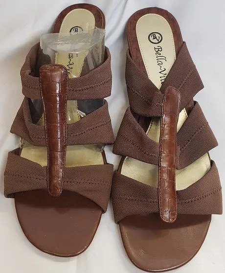 warm weather 2.5" Maryam -- Women's T-Strap Wedge Mule