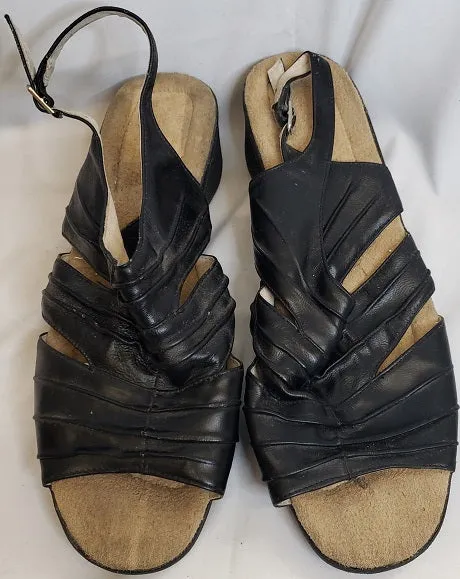 2" Mylah -- Women's Wedge Sling Sandal Warm Step Smooth Walk