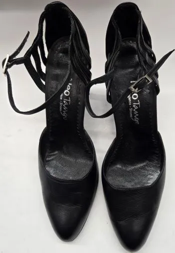 Breathable City Adventure Retro Mood 3.25" Rona -- Women's Tango Shoe -- Black