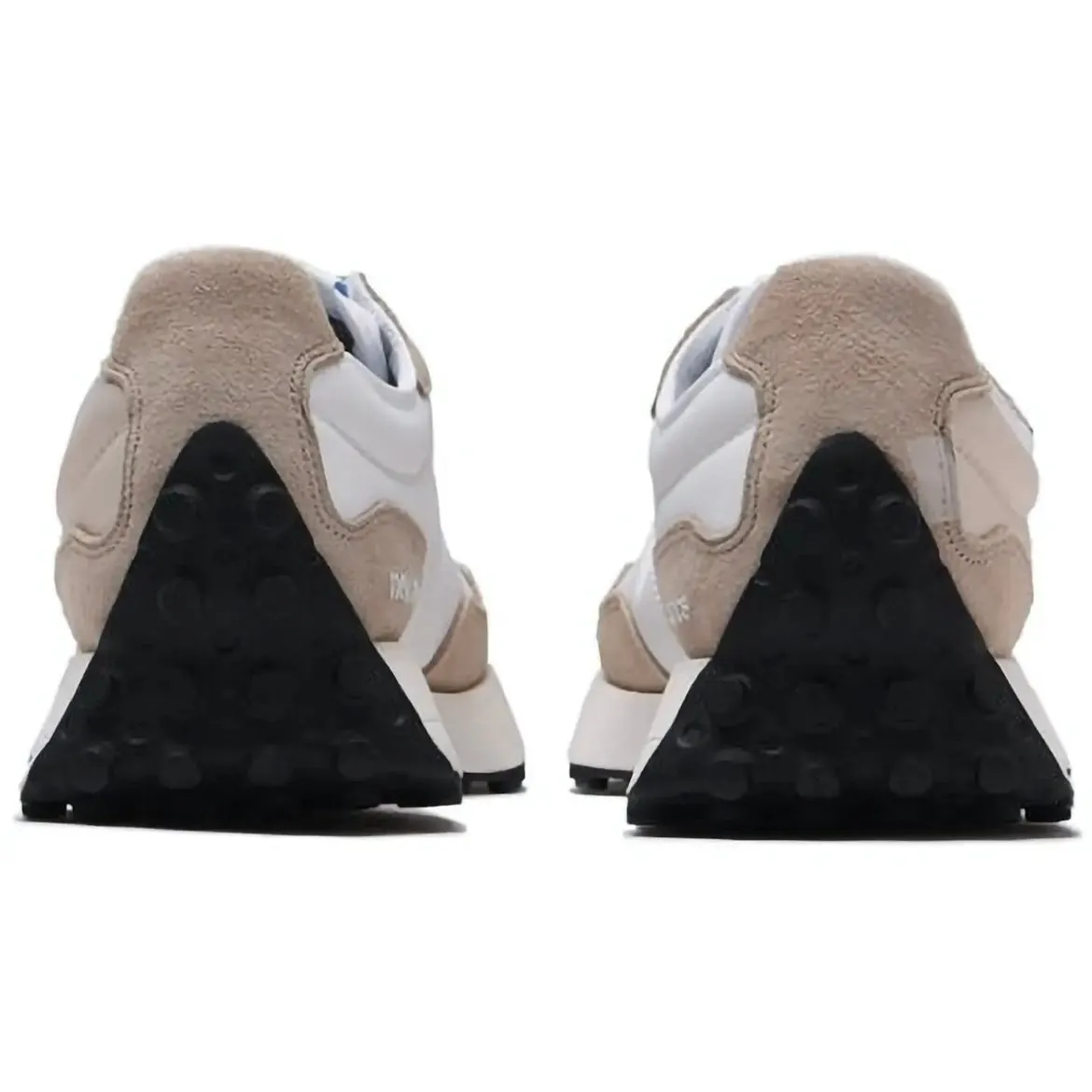 long - jump running shoes road shoes 327 - Beige with White