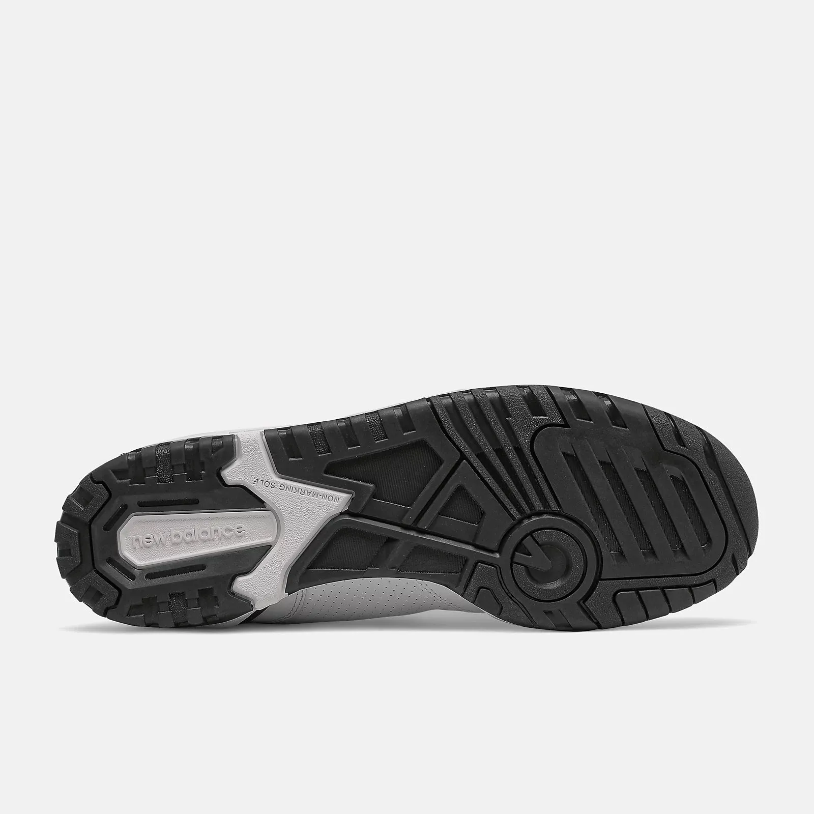 550 - White with Black high - end quality shoes colorful running shoes