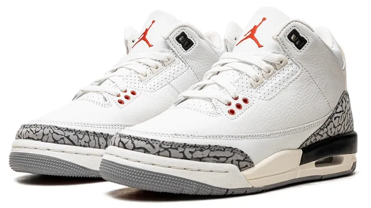Comfort Walk Jordan 3 Retro White Cement Reimagined (GS)