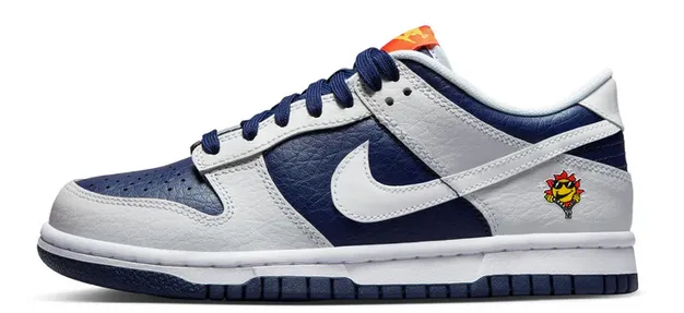 Leather Touch Virtual Step NIKE Dunk Low BG 'UV Reactive'