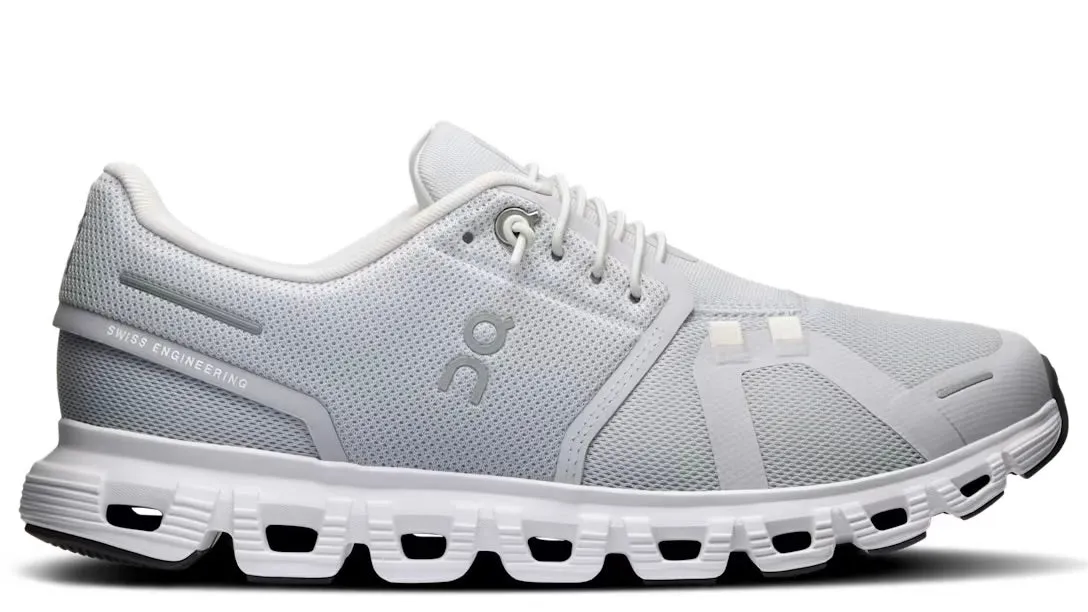 On Running Cloud 6 Glacier White (Women's) Durable Build Trail Running