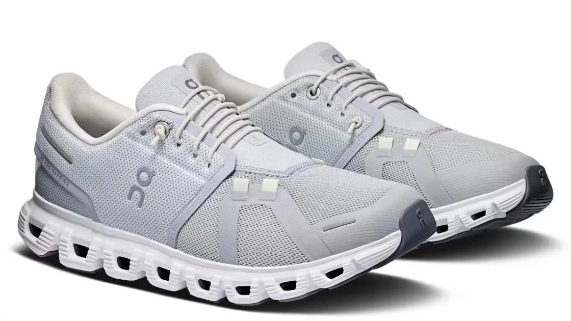 Flexible Design Seamless Fit Outdoor Explorers On Running Cloud 6 Glacier White (Women's)