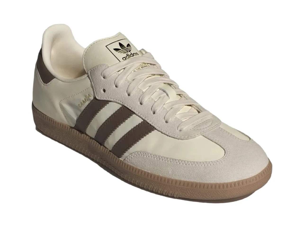 Adjustable Fit Sweat Resistant Indoor Fitness adidas Samba OG Cream White Preloved Brown