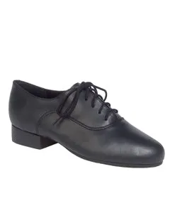 Matthew -- Men's Character Oxford -- Black Chic Step Shoes High Quality Oxfords