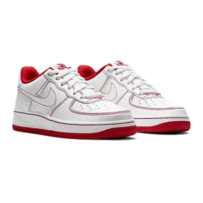 Air Force 1 (GS) White University Red Stitch Desert Path Dance Floor