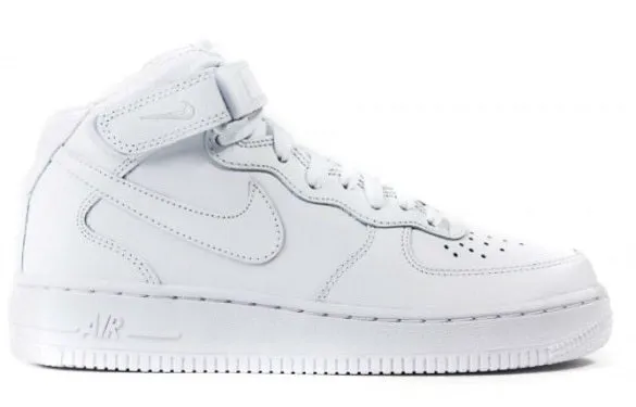 Padded collar AIR FORCE 1 MID WHITE '07 (W)