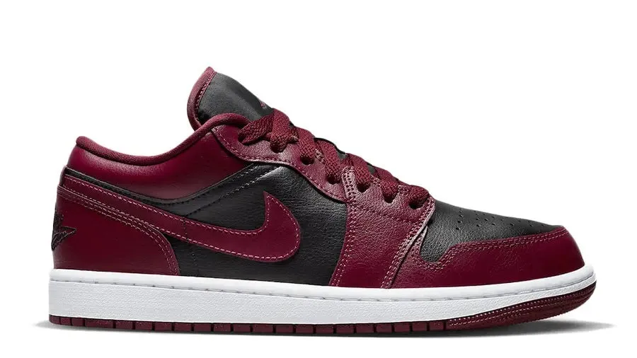 Air Jordan 1 Low Maroon Cherrywood Hot Mood Garden Mood