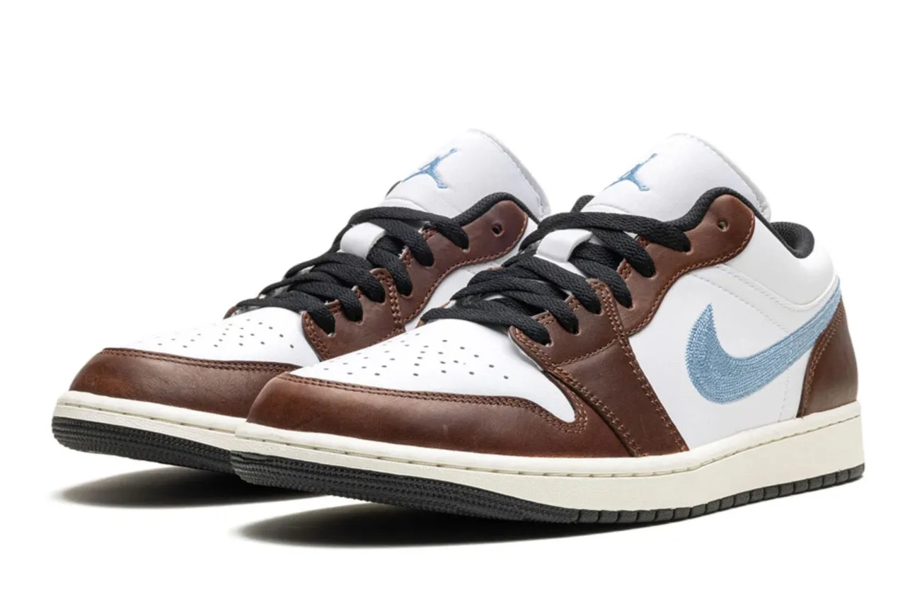 Cold Guard Park Day Air Jordan 1 Low ??Mocha Blue Grey?? (GS)