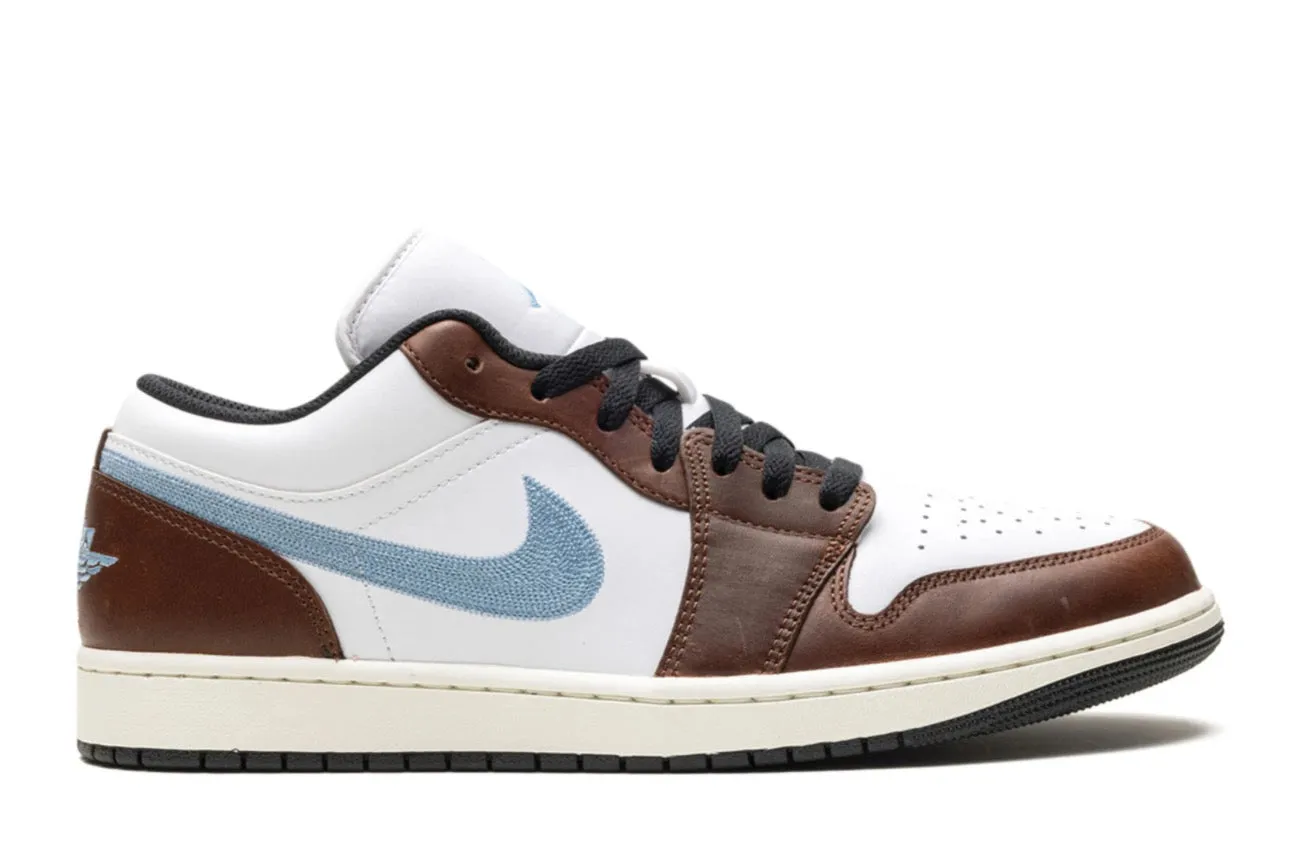 Air Jordan 1 Low ??Mocha Blue Grey?? (GS) Street Cool