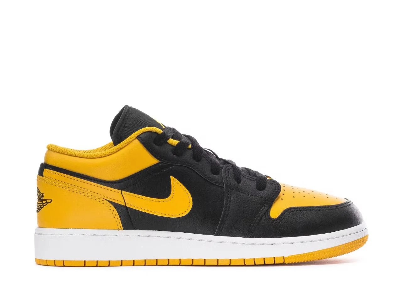 Durable outsole Air Jordan 1 Low Yellow Ochre (GS)
