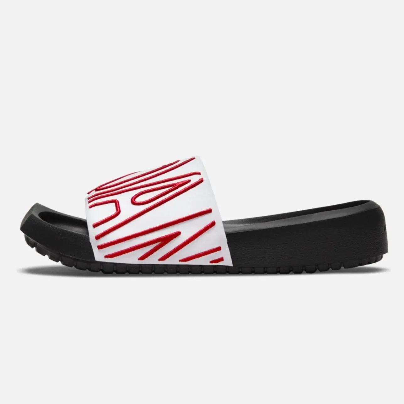 Fast Track Joint Care Air Jordan Nola Slides White Gym Red