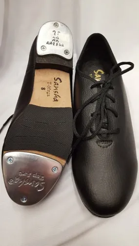 Alden -- Leather Tap Shoe Oxford -- Black Simple Fit