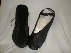 Eden -- Economy Full Sole Leather Ballet -- Black Training World Step