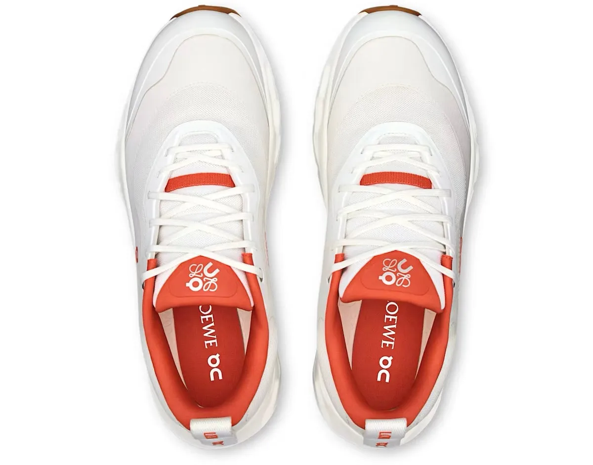 On Running Cloudtilt 2 LOEWE White Orange (Women's) Foot Glow Strong Stitching