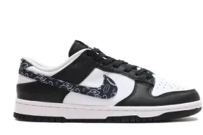 Nike Dunk Low Essential Paisley Pack Black (W) Knitted Warm