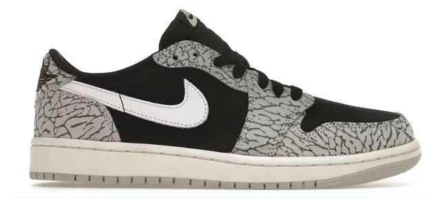 Forest Path Jordan 1 Retro Low OG Black Cement (Women's)