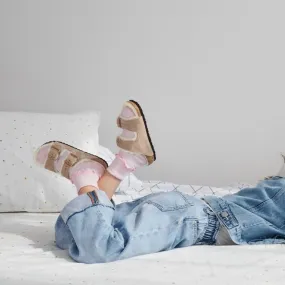 Arizona Shearling | Kids | Suede | Taupe Trendy kids' styles