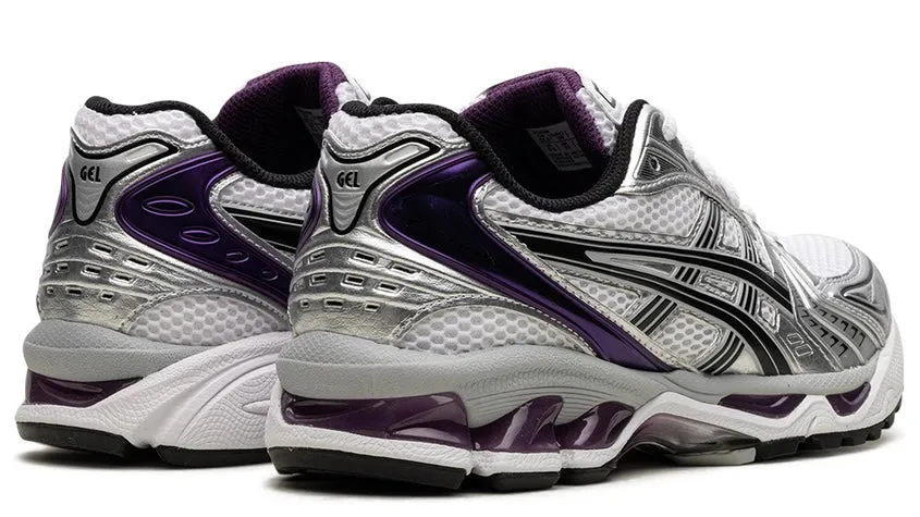 ASICS Gel-Kayano 14 White Dark Grape (Women's) Shock Guard