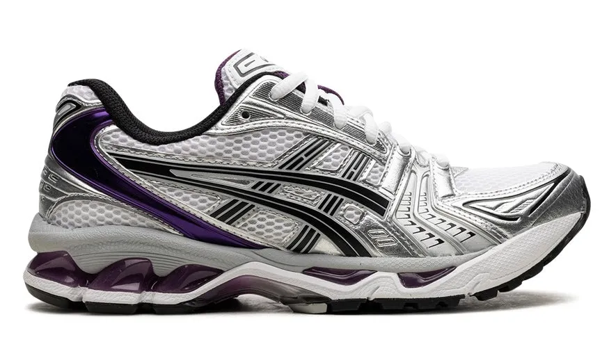 Tech Glow ASICS Gel-Kayano 14 White Dark Grape (Women's)
