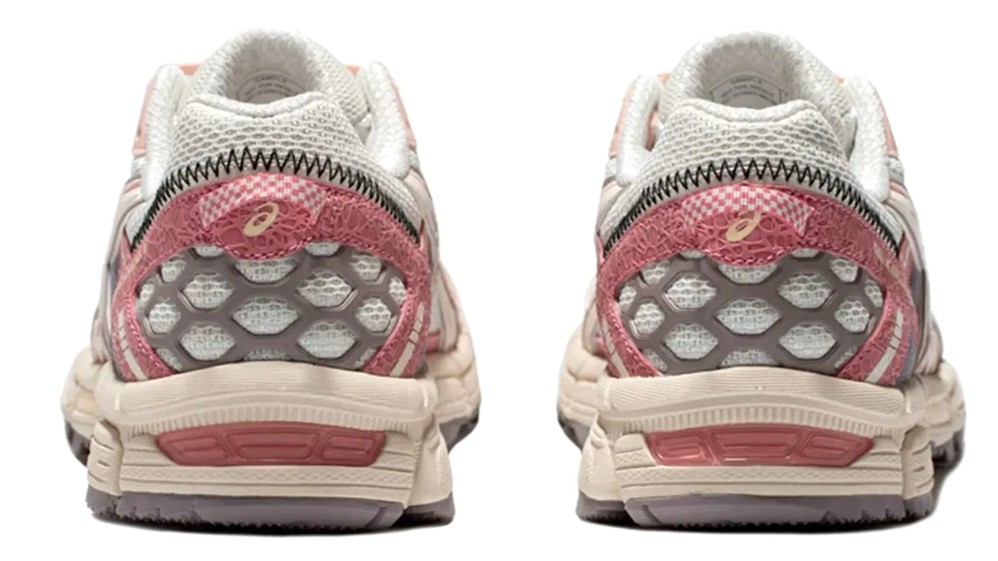 ASICS Gel-Kahana 8 White Pink (W) Flexible Comfort Curve