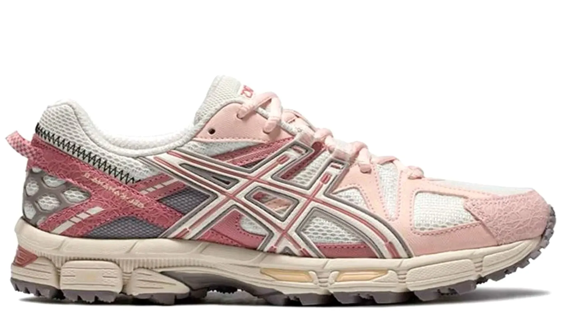 ASICS Gel-Kahana 8 White Pink (W) Boho Free