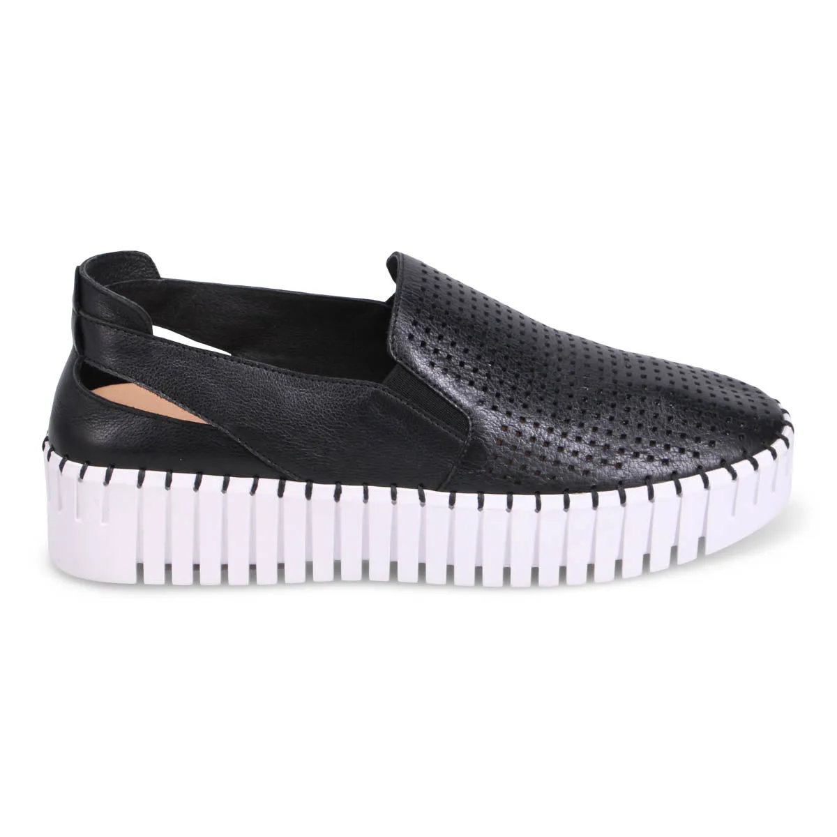 Bartas Sneaker - Black geometric - pattern shoes