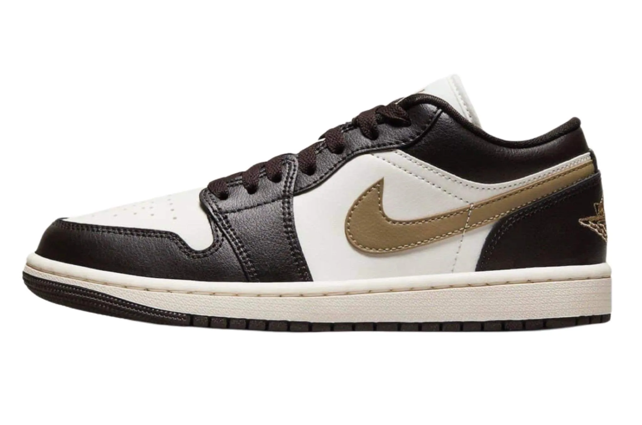 Air Jordan 1 Low Shadow Brown (W) Pure Black Earth Tone