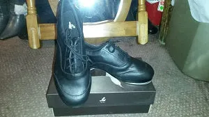 Comfort Slope Billie -- Unisex Double Sole Tap Oxford -- Black