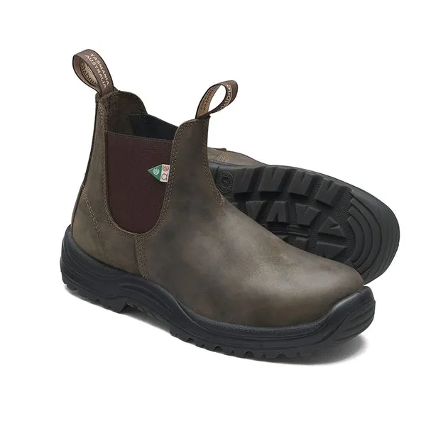 Minimal Silhouette BLUNDSTONE 180 - Work & Safety Boot Waxy Rustic Brown