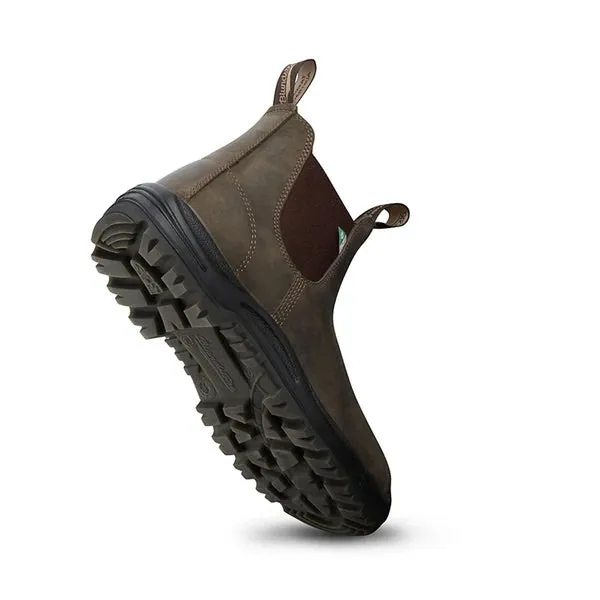 BLUNDSTONE 180 - Work & Safety Boot Waxy Rustic Brown Wild Edge Comfortable Walk