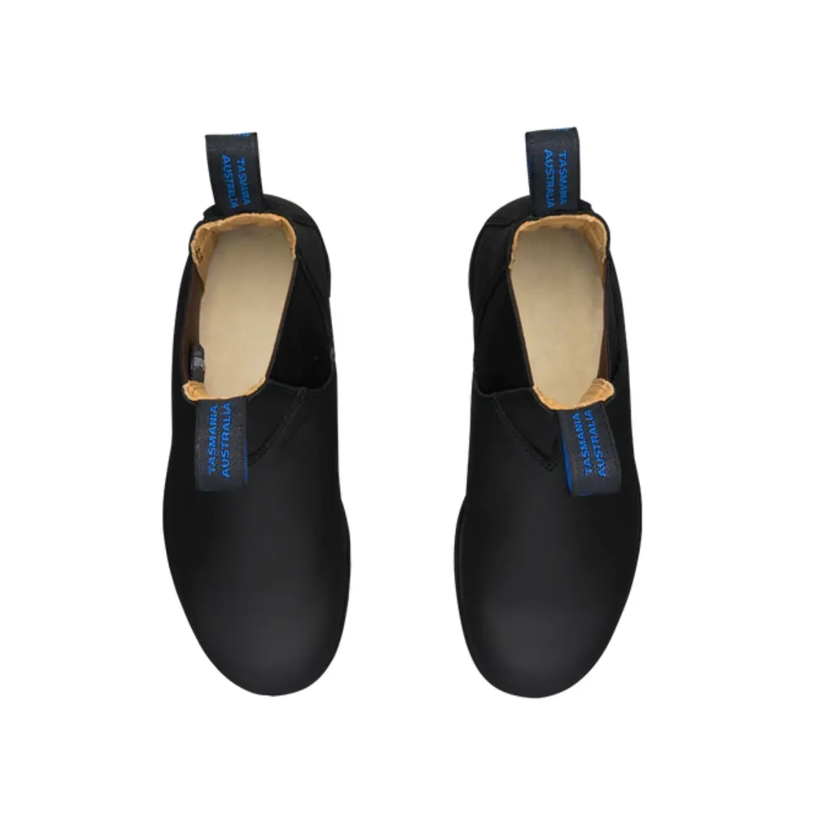 No Laces Clean Silhouette Blundstone 566 - Winter Thermal Black