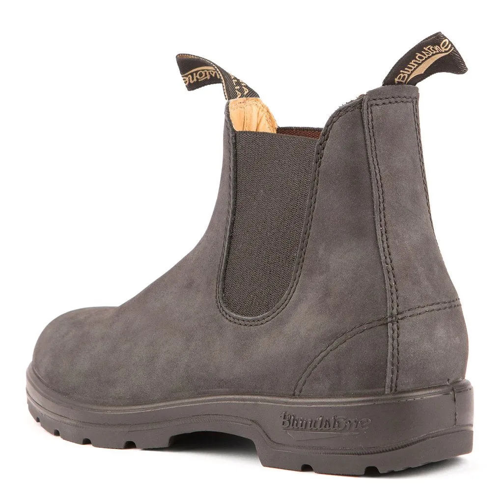 Wide toe box BLUNDSTONE 587 - Classic Rustic Black