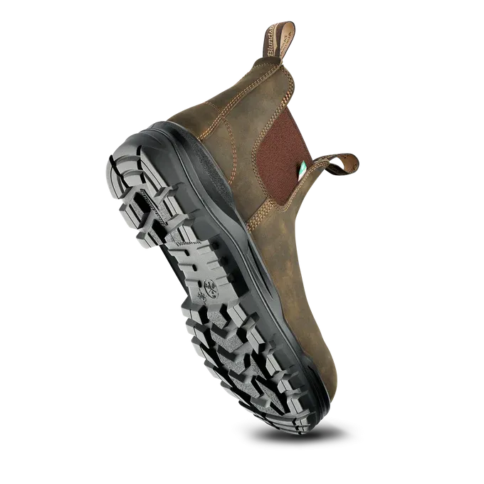Blundstone 8302 - RotoFlex Work & Safety Boot Rustic Brown Shopping Mall Party time