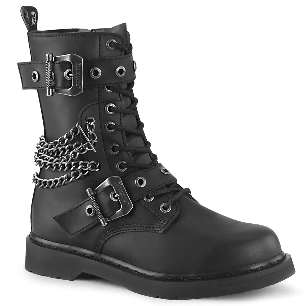 Wool blend BOLT-250 Black Vegan Leather