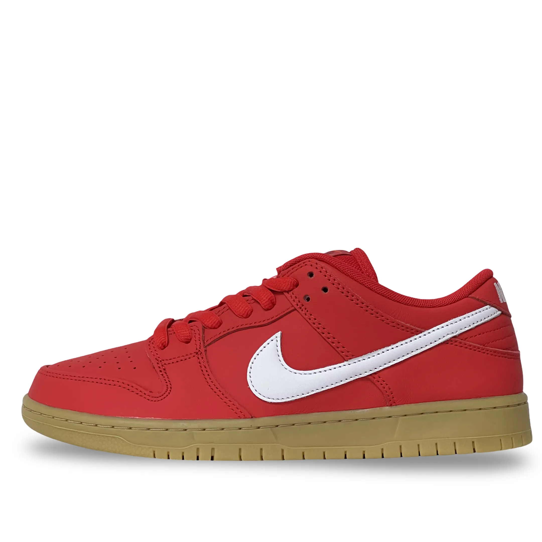 Nike SB Dunk Low University Red Gum Fashion Glow