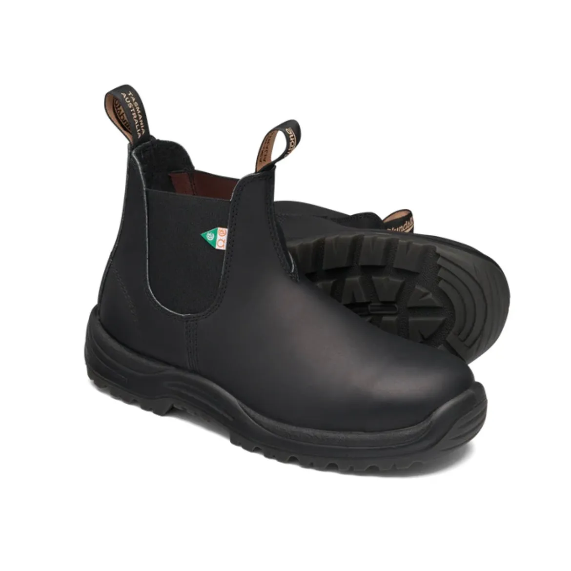 Round Toe Blundstone 163 - Work & Safety Boot Black