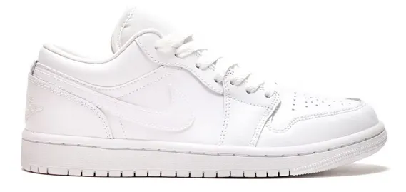 Injury Safe Jordan 1 Low Triple White (2022) (W)