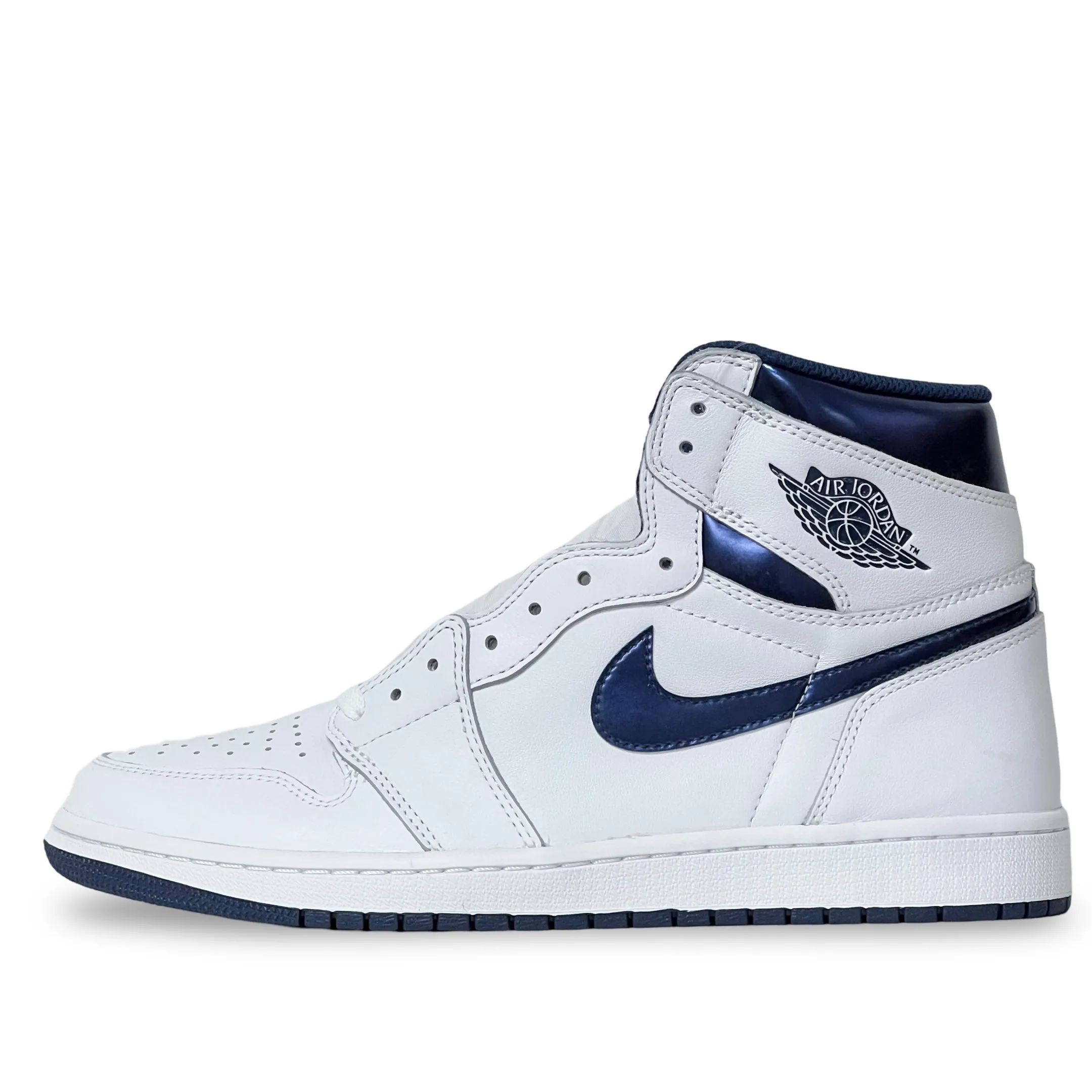 Nike Air Jordan 1 High Metallic Navy 2016 Field Fast