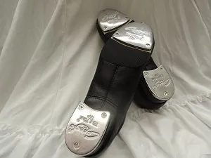 Carol -- Split Sole Tap Oxford -- Black Low Top Calm Mood