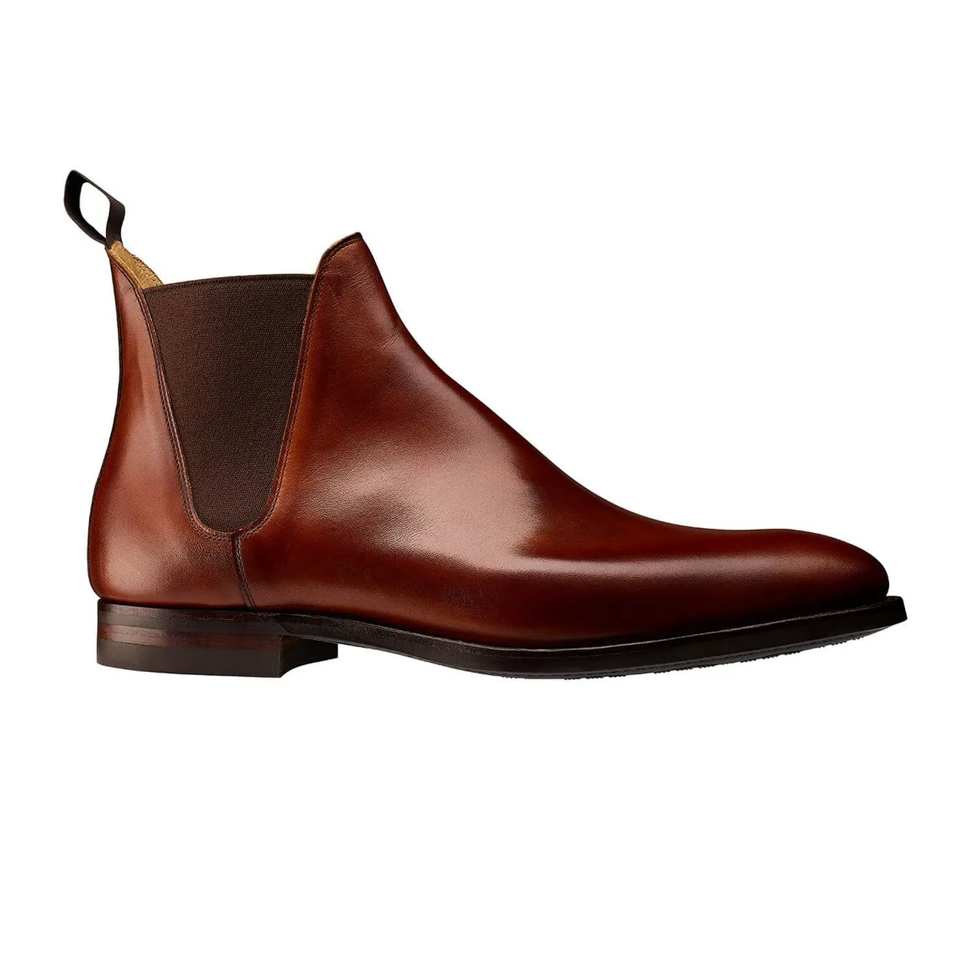 Secure Grip Wind Resistant Chelsea 8 Chestnut Burnished Calf