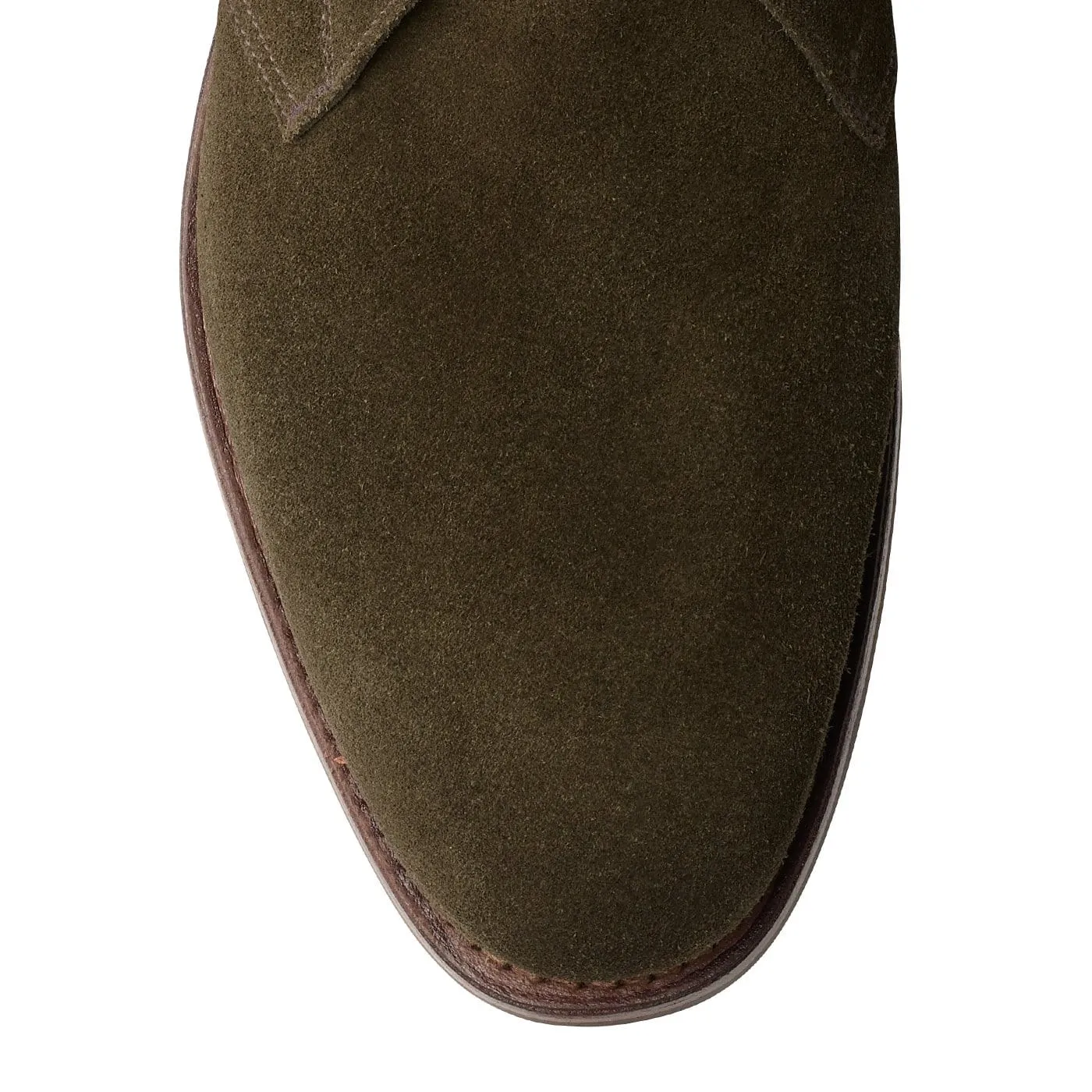 Chiltern Earth Green Suede Soft Lining