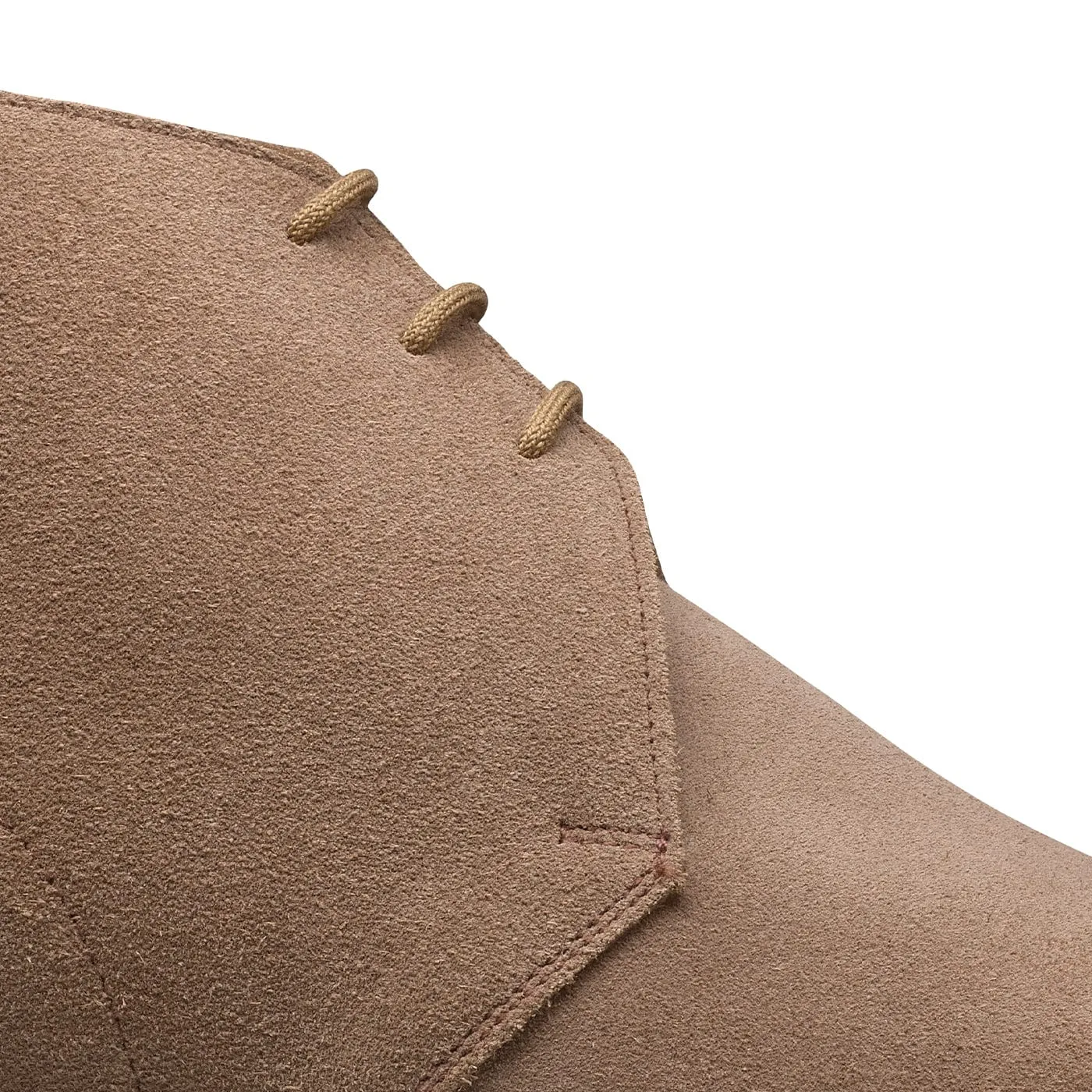 Nylon Material Chukka 4 Taupe Reverse Butt Suede