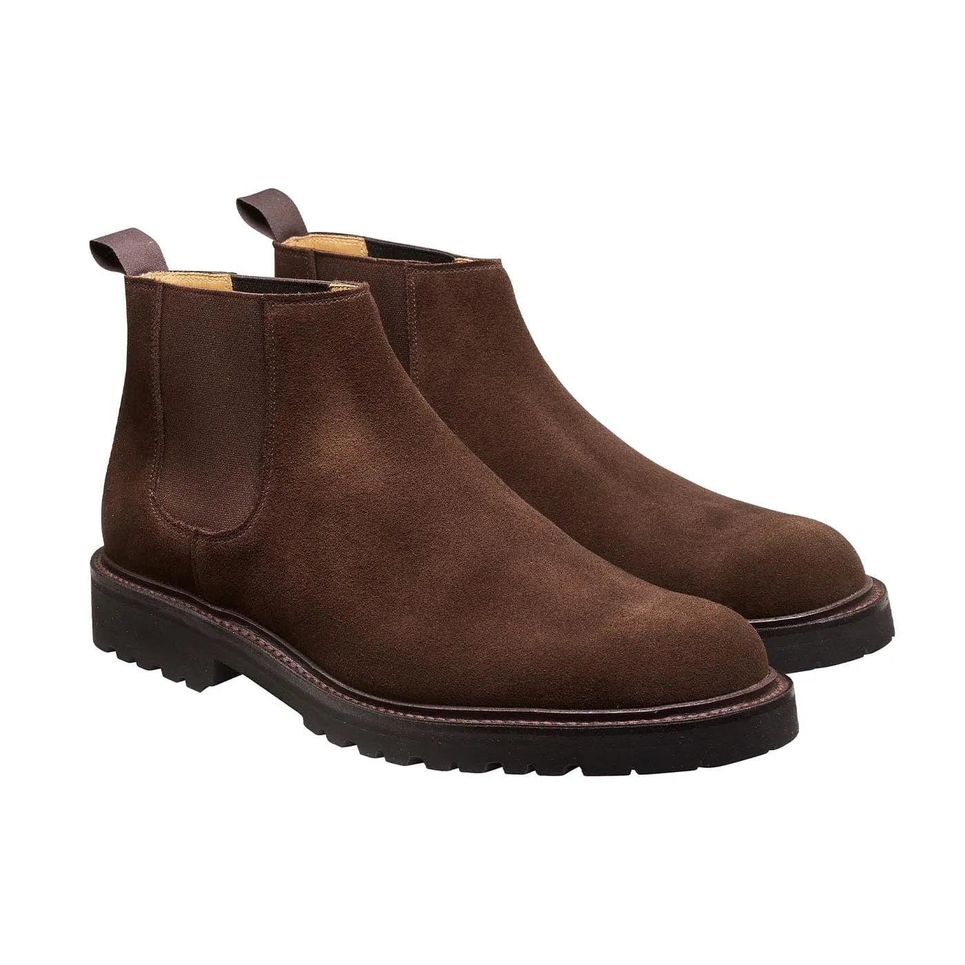 Elgin Dark Brown Suede Love Pair