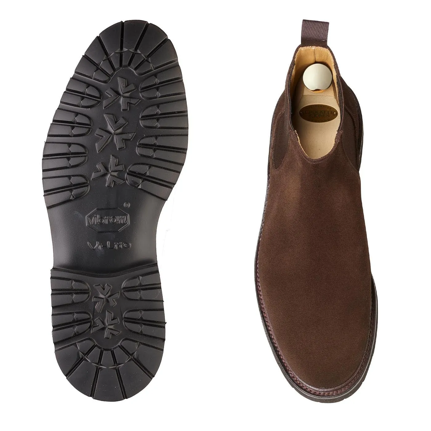 Soft cushion Minimal Impact Elgin Dark Brown Suede