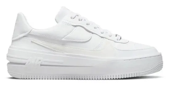 Nike Air Force 1 PLATFORM Triple White (W) Peak Step
