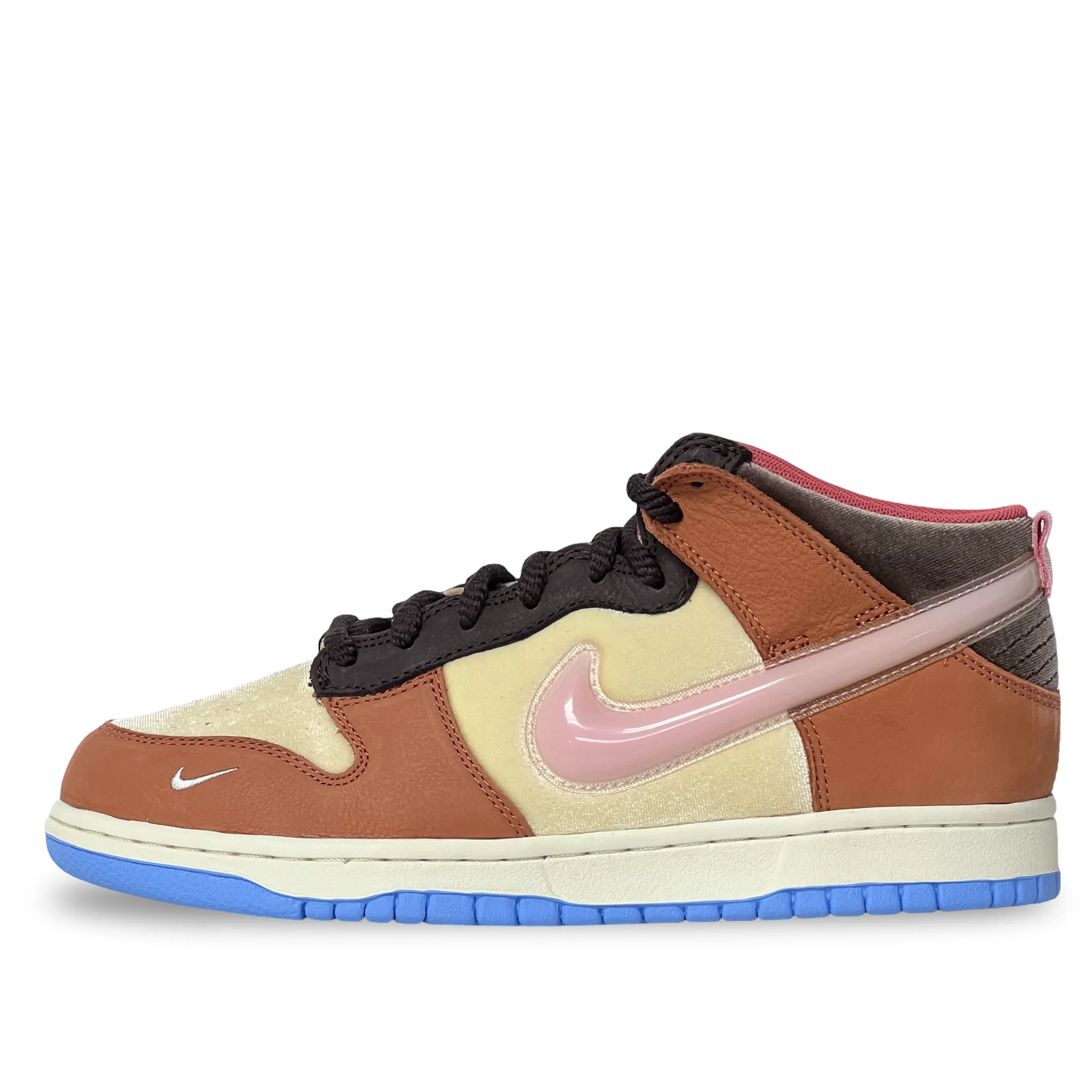 Nike Dunk Mid Social Status Chocolate Milk Foam Base